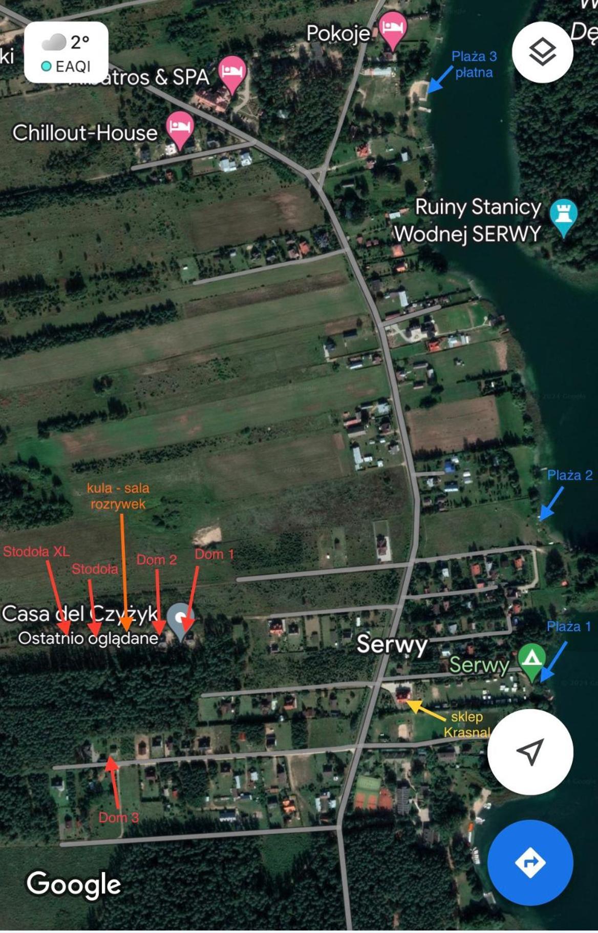 Caloroczne Domy Z Bala - Casa Del Czyzyk Serwy エクステリア 写真